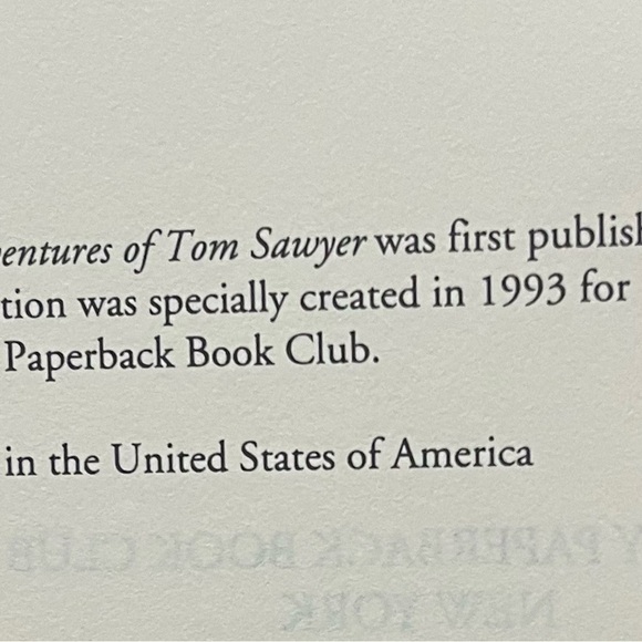 Mark Twain - Lot of 4 Large Paper Back - 1993 Book Club Editions - 8" x 5.5” - Picture 4 of 13
